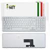 new net - Tastiera Compatibile con Sony VAIO VPC-EH1-S0E, VPC-EH1S0E/W, VPC-EH1S1E, VPC-EH1S1E/W, VPC-EH1S8E, VPC-EH1S9E, VPC-EH1Z1E, VPC-EH21FDB, VPC-EH21FDW [Frame Bianco - Layout ITA]