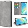 Fertuo Cover a Libro con Porta Carte per Redmi Note 15 Pro 5G, Grigio