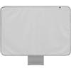 N//B Copertura antipolvere per monitor per computer a colori da 24 pollici per IMac Copertura per schermo LCD Protezione antipolvere con rivestimento interno morbido per IMac (grigio argento)