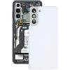 Audiosystem Scocca Cover Back Copri Batteria posteriore Per SAMSUNG GALAXY S21 SM-G991 G991B 5G G991F G991B /DS Con Vetro Fotocamera Ricambio Sostituzione Riparazione Bianco