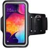 CoverKingz Porta cellulare da corsa per Samsung Galaxy A50/A30s - Porta telefono corsa con tasca portach Galaxy A50/A30s - Portacellulare per correre Fascia braccio smartphone Nera