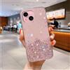 hdqICase Custodia Compatibile con iPhone 13 Cover Trasparente Brillantini Stellari Sottile Antiurto in TPU