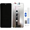 Generic Schermo LCD per ZTE Nubia Neo 2 5G Z2352N LCD Display Digitizer Vetro Touch Schermo Ricambio (Nero)
