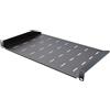 STALFLEX Ripiano Rack 19 Pollici 1U - Ripiano Armadio per Server - Capacità di 25 kg - Fissaggio Posteriore - Profondità Variabile - Scaffale per Armadio Mensola Rack 19 Pollici