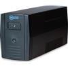 Power Siltek UPS EA265 - Gruppo di Continuità, Potenza Reale 650VA/390W, Computer Power 975VA/663W, per PC Desktop, Modem - Software Incluso