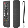 Generic Custodia protettiva in silicone per telecomando Samsung Smart TV, antiurto, per Samsung BN59-01315A, BN59-01315B, BN59-01315E, BN59-01315L, grigio scuro