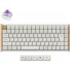 Keychron K2 HE Special Edition Tastiera Meccanica 75% Wireless, Switch magnetici, RGB, QMK/VIA, Legno Chiaro, Keycap PBT, Mac/Windows, 2.4GHz/Bluetooth/USB-C, Layout Italiano (ISO/ITA)