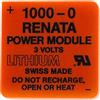 Renata Powermodul 1000-0 Spezial-Batterie Pin Lithium 3V 950 mAh 1St.