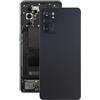 Audiosystem Scocca vetro Copri batteria Cover Back posteriore Per OPPO RENO6 5G PEQM00 CPH2251 CPH2215 RENO 6, Ricambio Pari Originale Con Vetro Fotocamera Lens Lente compreso, Nero Black