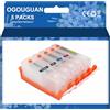 OGOUGUAN CAIDI PGI-550 CLI-551 Cartuccia vuota con chip per Canon PixmaMG7550 MX925 iP7200 iP7250 MG5400 MG5450 MG5550 MG5650 MG5655 MX725 MX920 iP8750 iX685 0 MG6350 MG6450 MG6650 (5)