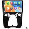Generico Autoradio stereo per Peugeot 108 Citroen C1 Toyota Aygo 2014-2021 Wireless Carplay Android Auto Navigazione GPS Touchscreen da 10 pollici Bluetooth RDS FM SWC 5GCamera (4 CORE 1+32G)