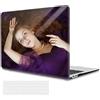 Loyobo Personalizzato per Apple MacBook Air Case 2010-2017 Rilasciato A1466 A1369 Caso, Personalizzato MacBook Air 13 Caso Hard Shell Case Accessori MacBook Foto (Crystal Black Layout 1 Immagini)