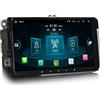 Erisin 8-Core 9 Pollici Android 14 Autoradio per VW Passat Golf 5/6 Touran Skoda Seat Tiguan Jetta T5 Supporta GPS Navigatore CarPlay Android Auto DSP SWC DAB+ Bluetooth WiFi USB OBD2 ADP2 4GB+64GB