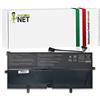 New Net - Batteria C21N1613 C21PQC5 0B200-02280000 compatibile con Notebook Asus Chromebook Flip C302 C302C C302CA C302CA-DH54 C302CA-GU006 C302CA-E91T-CB C302CA-GU011 [5085mAh]