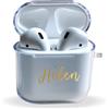 toyofmine Custodia per AirPods personalizzata su 2 lati per Apple AirPods 4