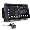 UGAR Autoradio UGAR Android 15 compatibile per NISSAN Micra (K14) 2017+; Kicks 2016+ 10 pollice Autoradio touchscreen con CarPlay wireless e Android Auto, 8 GB + 128 GB, Bluetooth, WiFi, DSP, DAB+, navigaz