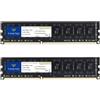 Timetec Premium Kit da 16 GB (2 x 8 GB) DDR3 / DDR3L 1333 MHz PC3-10600 Non-ECC unbuffered 1,5 V/1,35 V CL9 2Rx8 Dual Rank 240 pin UDIMM memoria RAM per computer desktop PC Upgrade (Kit da 16 GB (2 x