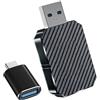 Mediawave Store - Aerbes AB-CZ57 Adattatore Wireless 2 in 1. CarPlay e Android Auto USB: Connettività Veloce e Senza Fili