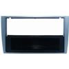 PHONOCAR PH 3/427 Mascherina con foro ISO/Doppio DIN colore grigio metalizzato Peugeot 308