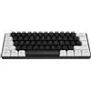 Tangxi Tastiera da Gioco, Mini Tastiera Retroilluminata RGB G61, Tastiera Compatta Portatile a 61 Tasti, Tastiera Meccanica Ergonomica Cablata, per XP 7 8 10, per OS X (BLACK)
