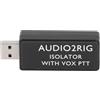 Naroote AUDIO2RIG Isolatore Connettore Scheda Audio USB, Modulo USB 4PIN da 3,5 Mm, Isolatore Trasformatore Audio con Isolamento Ottico, Ideale per Wins OS X e connettività Flessibile