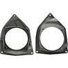 IPNOSIS Coppia Supporti Posteriori Per Altoparlanti Da 13 Cm Per Citroen C3 Dal 2002 In Poi (Vedi Modelli Compatibili) IP-SP174/B