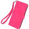 BRAND SET Cover per DOOGEE X95 Custodia Portafoglio con Cordino da Polso, Pelle PU Bumper Flip Magnetica Protettiva Cover Case per DOOGEE X95(Rosa Rossa)