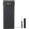 Holigie Kit fai -da -te Holigie 8 Slot Power Bank, scatola della batteria a carica rapida con display LED e protezione da sovraccarico Box di ricarica portatile per il campeggio di (Black)