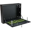 Stalflex CCTV Case Rack 19 Pollici 2U - Armadio di Rete Realizzato in Metallo per Impieghi Gravosi - Armadio Rack con Custodia Chiudibile a Chiave