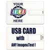 MEINAMI Carta di credito personalizzata USB Flash Drive Thumb Drive personalizzato Memory Stick 4GB 25 PACK