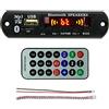 Bahwphry Modulo MP3 USB Bluetooth 12 V MP3 WMA Decoder Scheda Audio Modulo FM AUX USB TF Radio per Auto Telecomando Altoparlante Musica