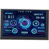 Dpofirs 5 pollici IPS USB Mini schermo, PC CPU HDD Monitor Per AIDA64, Display Temperatura del computer Tipo C Sub schermo, Monitor Temp del computer per PC Computer Case