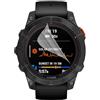 PHONILLICO Pellicola protettiva in plastica per orologio Garmin Fenix 7 Pro [6 pezzi] Protezione per schermo ultra resistente