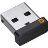 N+B Ricevitore USB Unifying Compatibile per Logitech Mouse/Tastiera, per MK520/MK360/K375s/M525/MX Master/M570