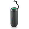 NGS Roller Furia 3 Black - Altoparlante Wireless Compatibile con Bluetooth, Impermeabilità IPX7, 60 W, True Wireless, USB, Durata Batteria 9 Ore, Nero