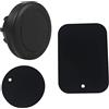 FEICHAO Staffa magnetica a testa a sfera da 17 mm Base di montaggio per regolazione multi-angolo per accessori per supporto per telefono auto (base magnetica rotonda)