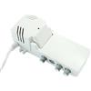 EK AA 20 L - Amplificatore da interno, LTE, 20 dB, 2 x 104 dBuV) Bianco