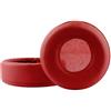Generic Cuscinetti auricolari compatibili con cuffie Beats Mixr On-Ear, in pelle proteica, cuscinetti di ricambio Mixr, colore rosso