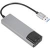 Plyisty 7.1 Scheda Audio Surround USB, 5.1 Scheda Esterna con Audio Digitale SPDIF, per PC per Laptop