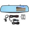 Fydun Dash Cam a Specchio 4,3 Pollici, 1080P HD Dual Lens Dash Cam Telecamera di Backup Parcheggio Telecamera per Specchietto Retrovisore Intelligente (Senza scheda di memoria)