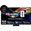 HISENSE 85UR9S, Smart TV RGB MiniLED 180Hz 85" 4K, Schermo Anti-Riflesso, 100% BT2020, Dolby Atmos 4.1.2 By Devialet, Vision IQ, VIDAA OS, USB-C, Native Game Mode, Wifi 6E, BT, lativù 4K