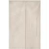 Surwin Tenda da Porta Interna Giapponese in Lino, Beige Nordico Stile Tende Oscuranti Noren Stile Giapponese Tende da Cucina Tenda da Divisoria per Finestra Cucina (90x150cm,Geometria)