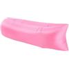 ENEN Divano Gonfiabile Portatile, Divani Gonfiabili Divano ad Aria Impermeabile e Anti-Perdite Inflatable Sofa per Viaggi Campeggio Piscina Giardino Festa in Spiaggia (Rosa,Taglia unica)