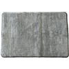 Euronovità EN-27634 Tappeto Magico Genio, Microfibra, Grigio, 57x150x2 cm