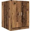 vidaXL Mobile per Lavatrice Legno Antico 70,5x71,5x91,5 cm, mobiletto per lavatrice, armadio per lavanderia, armadietto per lavanderia