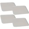 MAURY'S IL NUMERO UNO DEL RISPARMIO SET 4 VASSOI PAPERINO DA CUCINA CM IN PLASTICA RESISTENTE 30 X 40 CM