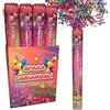 Aurora Store 6 Tubo sparacoriandoli Colorati Cannone 60 cm Festa Party spara coriandoli