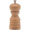 Bisetti Macina Pepe Modello Roma, Legno, Beige, 5.5 x 5.5 x 13 cm