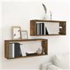 Generisch Jiangboyue-815924 - Scaffali a cubo, 2 pezzi, 60 x 15 x 23 cm