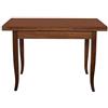Vicentini arreda TAVOLO DA CUCINA IN LEGNO ALLUNGABILE ARTE POVERA MOD DUETTO (120X80 (200))